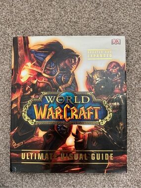 DK World of Warcraft Ultimate Visual Guide - Black & Gold Cover